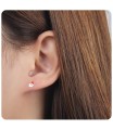 Kid Stud Earring Santa STS-3808